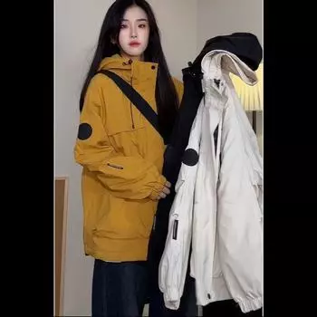 Утепленная зимняя куртка-пуховик для женщин, идеально подходит для скалолазания на открытом воздухе, походов и повседневной носки S чёрный