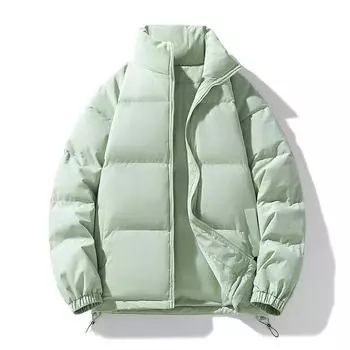 Утепленная зимняя мужская одежда на хлопковой подкладке для улицы, многоцветная универсальная повседневная простая хлопковая одежда для пар S