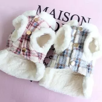 Утепленная зимняя теплая куртка для собак, теплая одежда для домашних животных, одежда для домашних животных, пальто для щенков, жилет для холодной погоды XXL синий