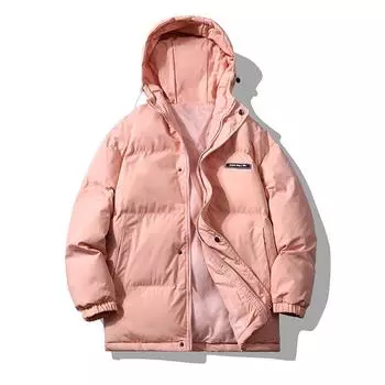 Утепленное пальто Свободная утолщенная версия Утепленная куртка с капюшоном Новая модная зимняя утепленная куртка S