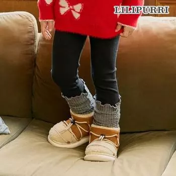 Утепленные леггинсы Lilypuri Dotom черного цвета Black/150