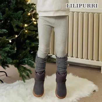 Утепленные леггинсы Lilypuri Dotom серые Grey/150