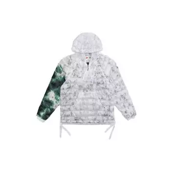 Утепленный пуловер Nike x Stussy, белая/зеленая мужская верхняя одежда DC1084-101 M