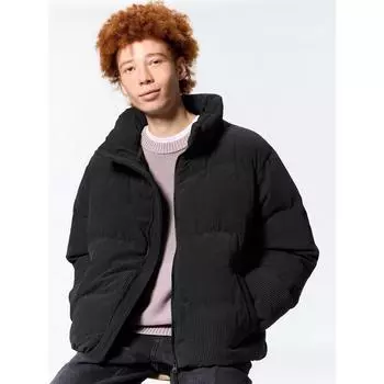 Утепленный вельветовый блузон Gu By Uniqlo 09 BLACK/XS