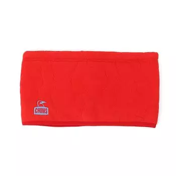 Утеплитель для шеи Booby Stitch из флиса [Chums] красный