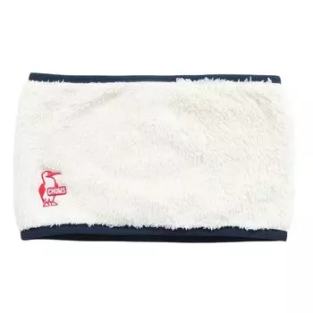 Утеплитель для шеи из флиса Cap Elmo M [Chums] Ivory/Temny