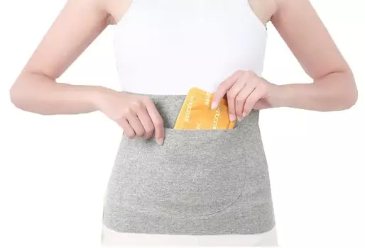 утеплитель карман поясной ремень с утеплителем карман утеплитель [World Bridge] Женщины (Л, Серый)