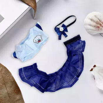 Утиная плюшевая одежда для кукол 15 см, мода, плюшевые аксессуары, удобные фото