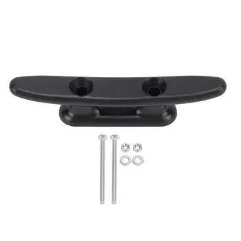 Утка для лодок, черная нейлоновая, прочная на разрыв, утка для морской палубы, декор для морского декора 76mm/2.99in