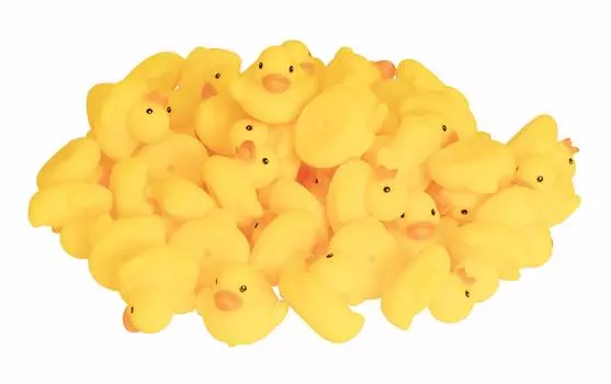 Утка Exciting средняя 50 штук 0013082 жёлтый