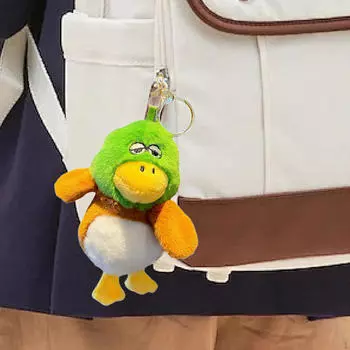 Утка плюшевый брелок в виде животного кукла висит орнамент рюкзак кошелек кулон кукла игрушка милая для кофейный
