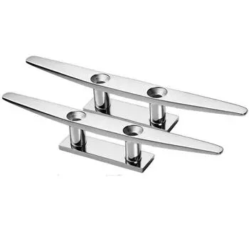 Утки для швартовки лодок из нержавеющей стали марки 316, упаковка из 2 шт. 125mm