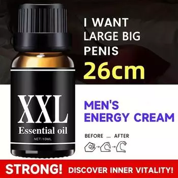 Утолщение пениса Рост Мужчина Самое большое Увеличение Жидкость Петух Эрекция Усиление Здравоохранение Увеличение Массаж Увеличение XXL Масло 10 мл 1Pcs Penis Oil