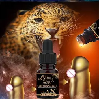 Утолщение пениса, рост, мужчина, самое большое увеличение, жидкость для увеличения эрекции члена, улучшение здоровья, увеличение, массаж, масло для увеличения 10 мл 1Pcs Penis Oil