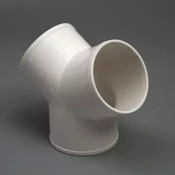 Утолщение ПВХ фитинги для выхлопной трубы герметичный круглый адаптер для трубы Y круглый фитинг для посудомоечной машины Style-A
