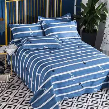 Утолщенная цельная простыня с щеткой для студенческого общежития Простыня с принтом 1.2*2.3M