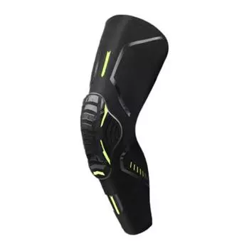 Утолщенная детская наколенница, хорошая растяжка, предотвращение аварий, дышащая защита XS белый