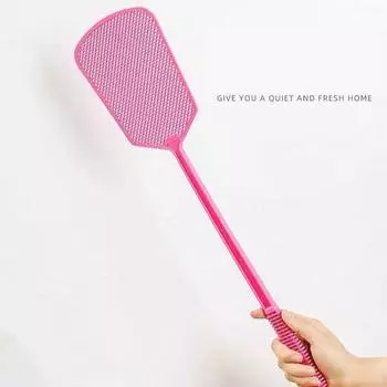 Утолщенная длинная ручка Мухобойка, мухобойка, бытовая мухобойка, мухобойка, гнилая мухобойка, приготовленный клей 1pc