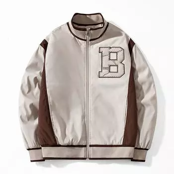 Утолщенная хлопковая модная куртка с высоким воротником, универсальная американская куртка с длинными рукавами, зимнее пальто L