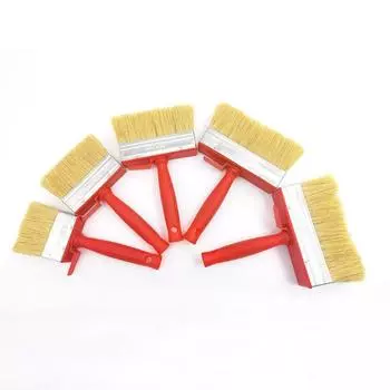 Утолщенная кисть для краски Пластиковая ручка Инструменты для чистки стен Мягкая щетина для стен Покрытие style 1