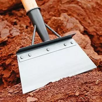 Утолщенная многофункциональная садовая лопата 20/23/25/27/30 см, лопата для очистки фермы для удаления сорняков 25cm