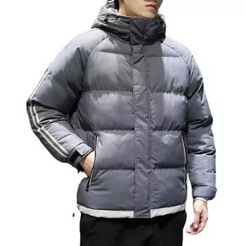 Утолщенная молния без черного бокового кармана, однотонный мужской хлопковый костюм 8XL чёрный