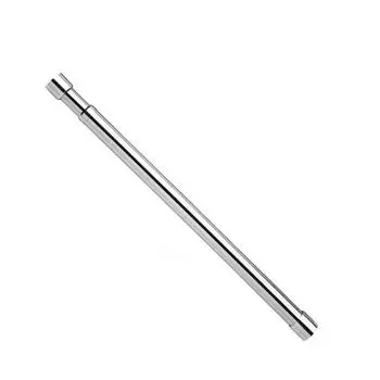 Утолщенная нержавеющая стальная телескопическая штанга для гардероба, регулируемая штанга для вешалок для одежды, многоцелевая сушилка для одежды для балкона, спальни One Size