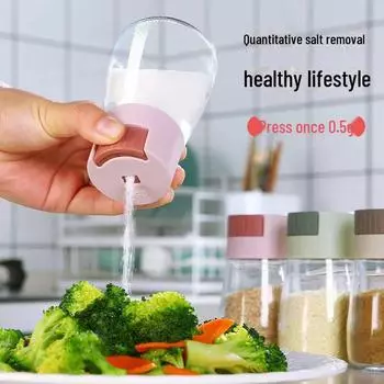 Утолщенная ПЭТ пищевая прозрачная бутылка для количественного контроля соли для кухни