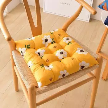 Утолщенная подушка для сиденья с рисунком, подушка для сиденья стула, подушка для стула для студента, подушка для обеденного стула, подушка для татами