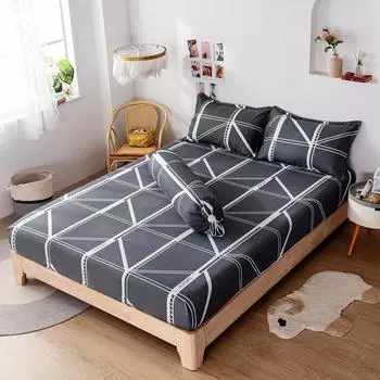 Утолщенная простыня, цельное покрывало Simmons, пылезащитный чехол, сплошной цвет, нескользящая простыня для односпальной кровати, без наволочки 120x200cm