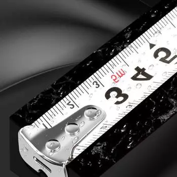 Утолщенная противоударная малая самоблокирующаяся 5 метров 7,5 метров износостойкая высокоточная измерительная стальная рулетка темно серый