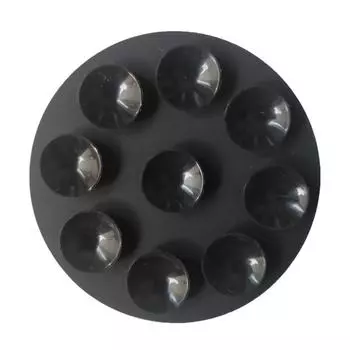 Утолщенная силиконовая присоска, 24 квадратных присоски, сумка для мобильного телефона, планшета, универсальная присоска светло-розовый