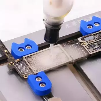 Утолщенная стеклянная канифольная ручка-распылитель для обнаружения короткого замыкания на материнской плате, инструмент для обнаружения флюса без паяльника