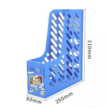 Утолщенная стойка для файлов, настольное хранение, многоярусная корзина для файлов, подставка для книг, полка для хранения, стойка для данных Gift stickers