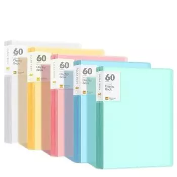 Утолщенная сумка для хранения документов Пластиковые прозрачные папки для хранения данных Отображаемые папки для файлов Рабочее место blue-20 pages