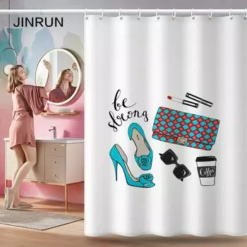 Утолщенная водонепроницаемая занавеска для ванной комнаты, устойчивая к плесени, занавеска для душа, занавеска для душевой перегородки, занавеска для душа, занавеска для ванной комнаты, бесплатная перфорация 80x180