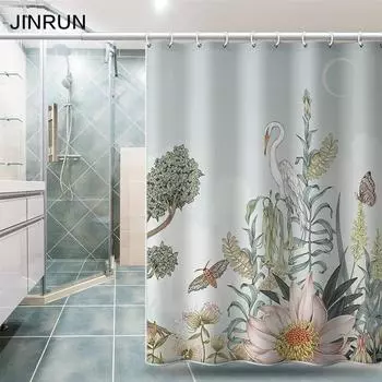 Утолщенная водонепроницаемая занавеска для ванной комнаты, устойчивая к плесени, занавеска для душа, занавеска для душевой перегородки, занавеска для душа, занавеска для ванной комнаты, бесплатная перфорация 80x180