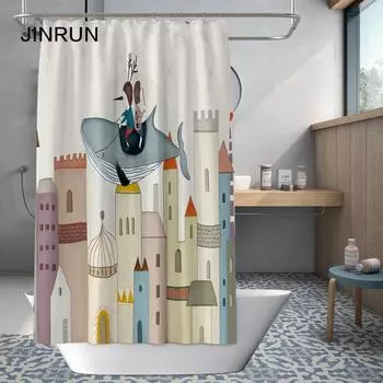 Утолщенная водонепроницаемая занавеска для ванной комнаты, устойчивая к плесени, занавеска для душа, занавеска для душевой перегородки, занавеска для душа, занавеска для ванной комнаты, бесплатная перфорация 80x180