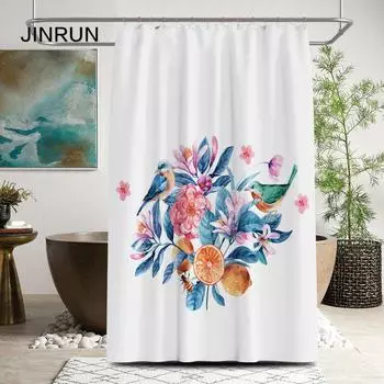 Утолщенная водонепроницаемая занавеска для ванной комнаты, устойчивая к плесени, занавеска для душа, занавеска для душевой перегородки, занавеска для душа, занавеска для ванной комнаты, бесплатная перфорация 80x180