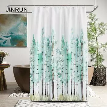 Утолщенная водонепроницаемая занавеска для ванной комнаты, устойчивая к плесени, занавеска для душа, занавеска для душевой перегородки, занавеска для душа, занавеска для ванной комнаты, бесплатная перфорация 80x180