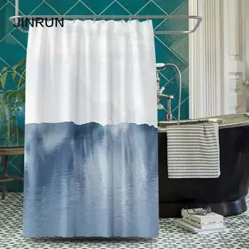 Утолщенная водонепроницаемая занавеска для ванной комнаты, устойчивая к плесени, занавеска для душа, занавеска для душевой перегородки, занавеска для душа, занавеска для ванной комнаты, бесплатная перфорация 80x180