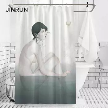 Утолщенная водонепроницаемая занавеска для ванной комнаты, устойчивая к плесени, занавеска для душа, занавеска для душевой перегородки, занавеска для душа, занавеска для ванной комнаты, бесплатная перфорация 80x180