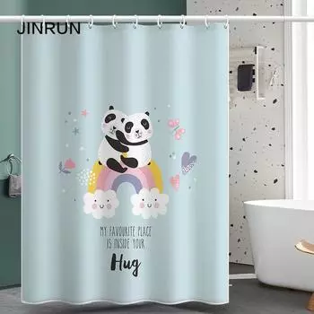 Утолщенная водонепроницаемая занавеска для ванной комнаты, устойчивая к плесени, занавеска для душа, занавеска для душевой перегородки, занавеска для душа, занавеска для ванной комнаты, бесплатная перфорация 80x180