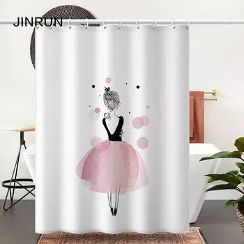 Утолщенная водонепроницаемая занавеска для ванной комнаты, устойчивая к плесени, занавеска для душа, занавеска для душевой перегородки, занавеска для душа, занавеска для ванной комнаты, бесплатная перфорация 80x180