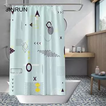 Утолщенная водонепроницаемая занавеска для ванной комнаты, устойчивая к плесени, занавеска для душа, занавеска для душевой перегородки, занавеска для душа, занавеска для ванной комнаты, бесплатная перфорация 80x180