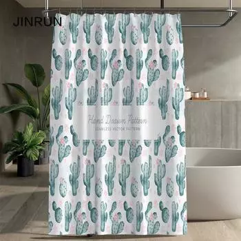 Утолщенная водонепроницаемая занавеска для ванной комнаты, устойчивая к плесени, занавеска для душа, занавеска для душевой перегородки, занавеска для душа, занавеска для ванной комнаты, бесплатная перфорация 80x180