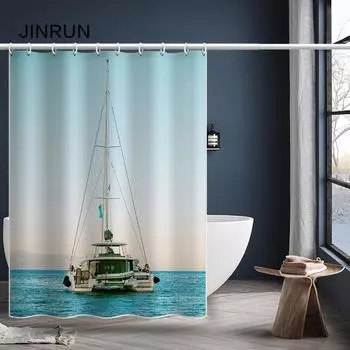 Утолщенная водонепроницаемая занавеска для ванной комнаты, устойчивая к плесени, занавеска для душа, занавеска для душевой перегородки, занавеска для душа, занавеска для ванной комнаты, бесплатная перфорация 80x180