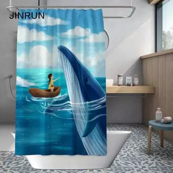 Утолщенная водонепроницаемая занавеска для ванной комнаты, устойчивая к плесени, занавеска для душа, занавеска для душевой перегородки, занавеска для душа, занавеска для ванной комнаты, бесплатная перфорация 80x180