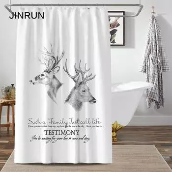 Утолщенная водонепроницаемая занавеска для ванной комнаты, устойчивая к плесени, занавеска для душа, занавеска для душевой перегородки, занавеска для душа, занавеска для ванной комнаты, бесплатная перфорация 80x180