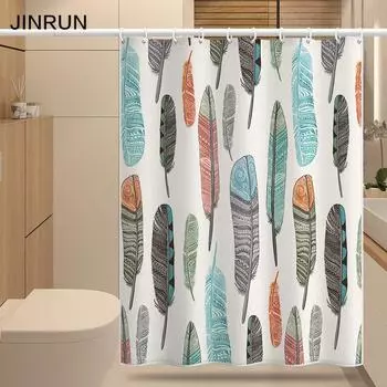 Утолщенная водонепроницаемая занавеска для ванной комнаты, устойчивая к плесени, занавеска для душа, занавеска для душевой перегородки, занавеска для душа, занавеска для ванной комнаты, бесплатная перфорация 80x180